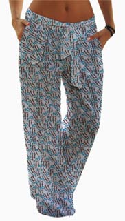 The imprezeurix pattern used on some pajama bottoms.